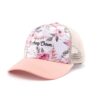 Aung Crown mesh kids baseball caps in pink color KN2102076