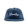 Streeter dark blue waterproof kid snapback hats with rope KN2102202