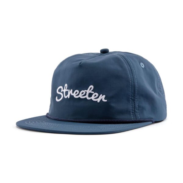 Streeter 5-panel waterproof kid snapback hats with rope KN2102202