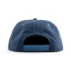 Streeter dark blue waterproof kid snapback hats with rope and a plastic snap KN2102202