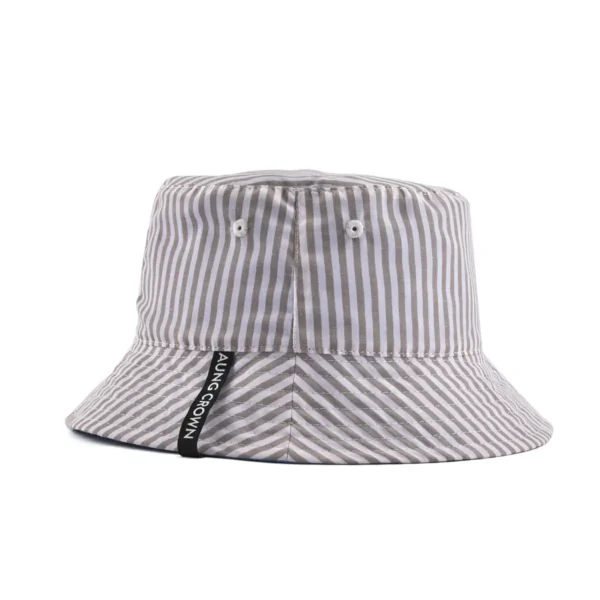 Aung Crown kid bucket hat with embroidery eyelets KN2102232