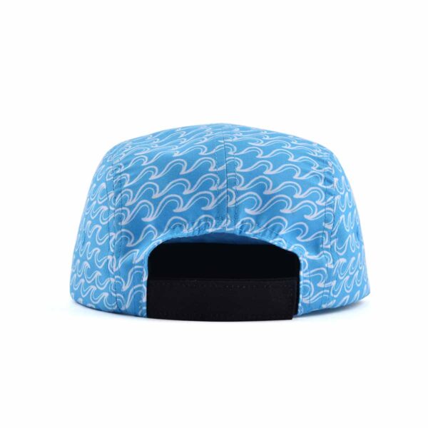 blue 5 panel hat