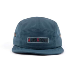 nylon 5 panel hat