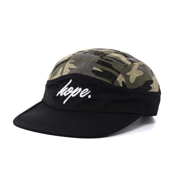 camo five panel hat