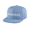 Streeter 3D embroidery light blue snapback hat for women and men KN2012252