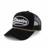 Streeter black mesh trucker hat for women and men KN2102051