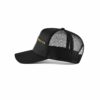 Streeter black trucker hat mens for sports at the horizontal view KN20112503