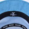 Streeter blue terry bucket hat with an inner label and taping KN2103021