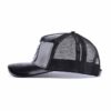 Streeter casual black mesh hat with a black mesh back KN2102212