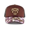 Streeter casual camo trucker hat for women and men KN2012301-2