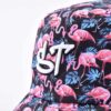 Streeter colourful bucket hat with a 3D embroidery logo at the front KN2102201