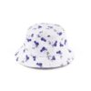 Streeter fashion floral bucket hat with a short narrow brim KN2102191