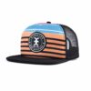 Streeter fashion trucker hat flat bill for women and men KN2012281