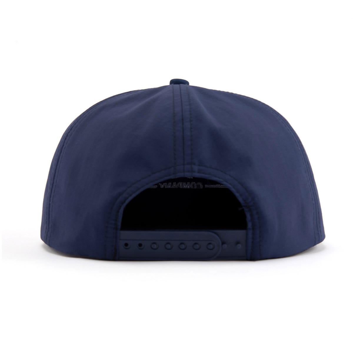 Streeter flat embroidery snapback hat with a plastic snap closure KN2103042 Streeter flat embroidery snapback hat with a plastic snap closure KN2103042