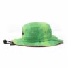 Streeter green hiking bucket hat with metal eyelets KN2102204