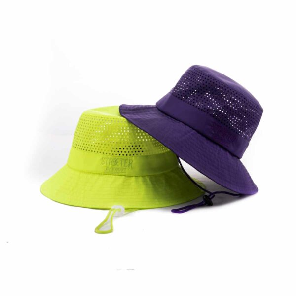 Streeter lime green bucket hat or purple bucket hat for women and men KN2103122