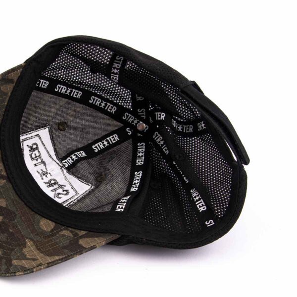 Streeter men's camo cotton trucker hat at the inner parts KN2101292