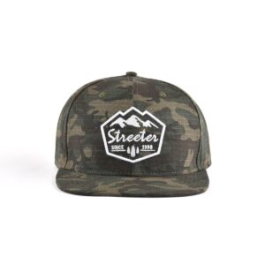 Streeter men's camo snapback hat for outdoor KN2012081-2