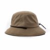 Streeter olive green bucket hat at the left side view KN2102194