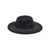 Streeter outdoor bucket hat with string in black KN2101081