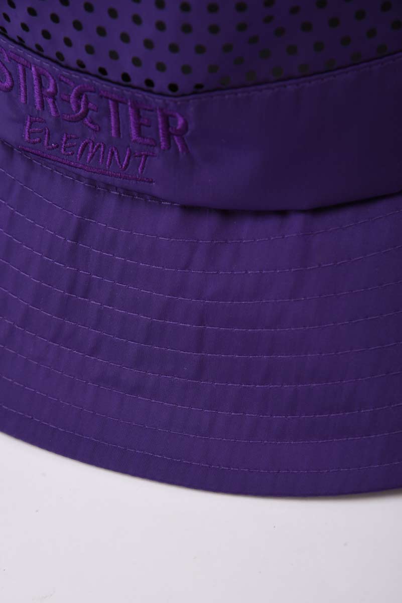 Streeter purple bucket hat with a narrow-down brim KN2103122 Streeter purple bucket hat with a narrow-down brim KN2103122
