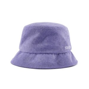 Streeter purple terry bucket hat KN2103021