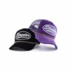 Streeter unisex mesh trucker hat in black or purple KN2102051