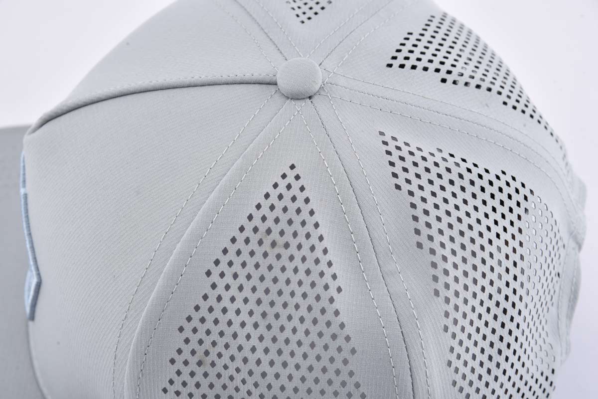 Streeter unisex trendy trucker hat with a laser-hole crown KN2103125 Streeter unisex trendy trucker hat with a laser-hole crown KN2103125