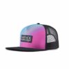 Streeter unisex trucker hat flat bill at the angle side view KN2012281