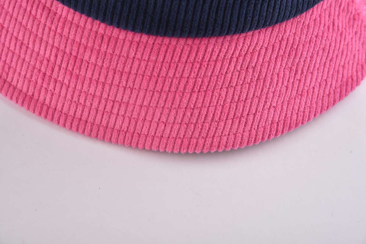 narrow-brim corduroy bucket hat KN2012071