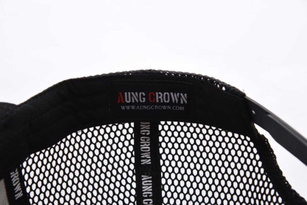 Aung Crown fahsion curved bill trucker hat with an inner label SFG-210421-2