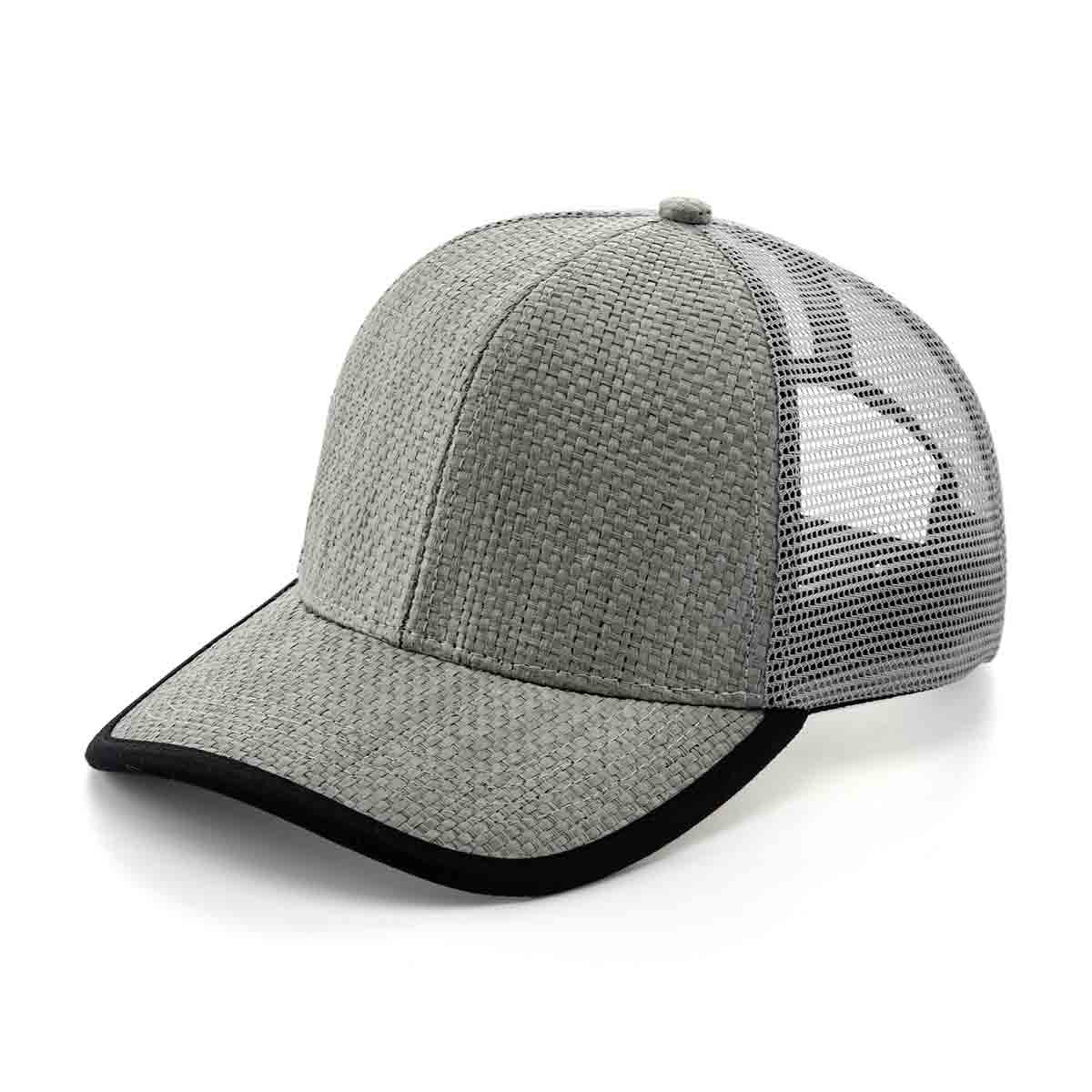 Aung Crown gray-black trucker hat trendy fashion SFG-210428-5