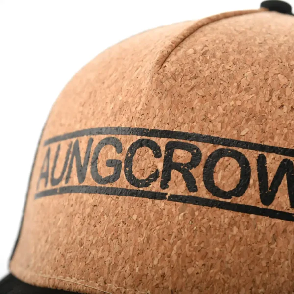 Aung Crown men's 5-panel trucker hat screen printing with a long-lasting logo on the front SFG-210429-4