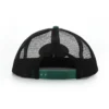 Aung Crown sports stylsih trucker hat with a green plastic snap closure SFA-210407-1