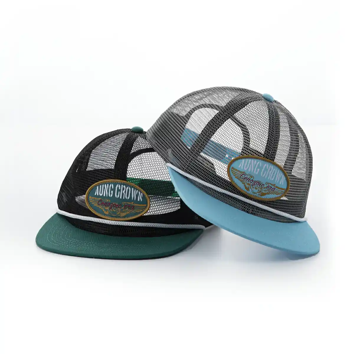 Aung Crown unisex 6-panel stylish trucker hat for outdoors SFA-210407-1 Aung Crown unisex 6-panel stylish trucker hat for outdoors SFA-210407-1