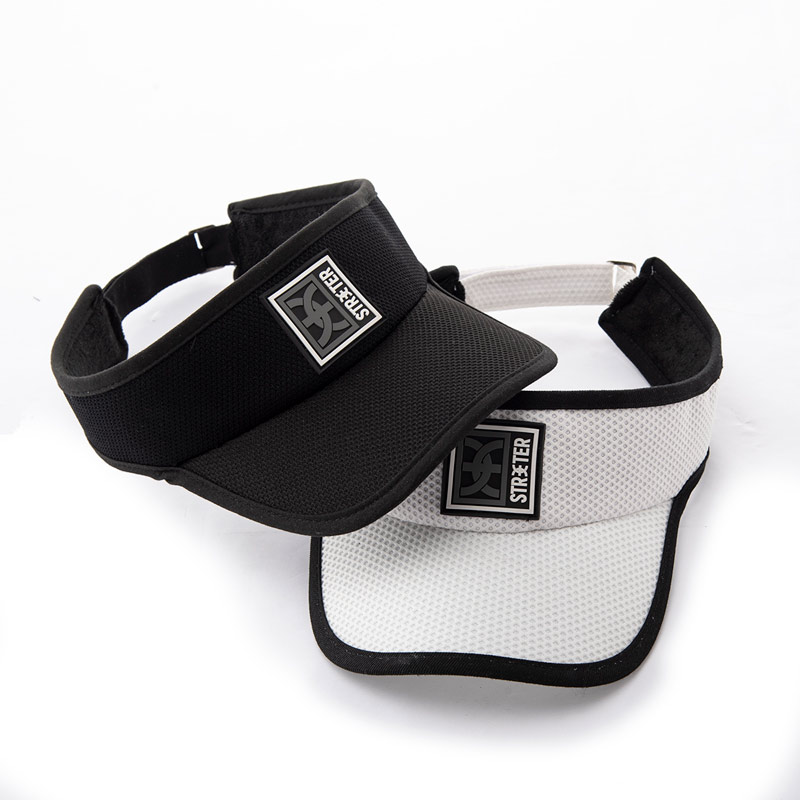 Streeter women visor hat available in 2 colors : white or black KN2102046 Streeter women visor hat available in 2 colors : white or black KN2102046