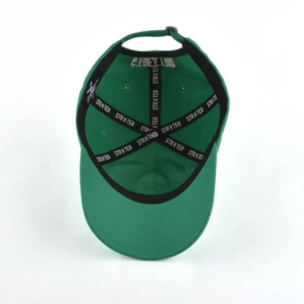 unconstructed 6-panel green baseball cap KN2012242