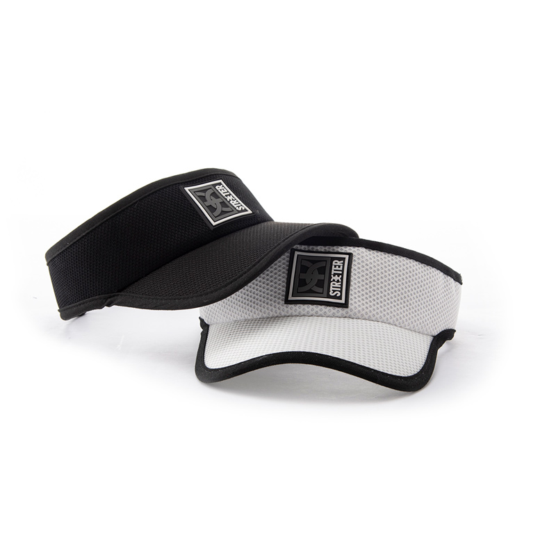 Streeter women visor hat available in 2 colors: black and white  KN2102046 Streeter women visor hat available in 2 colors: black and white KN2102046