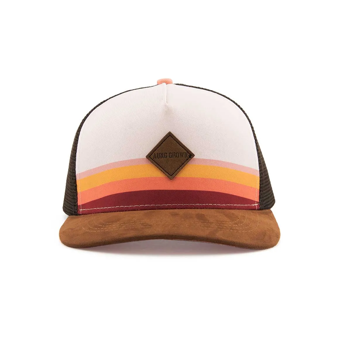 brown trucker hat