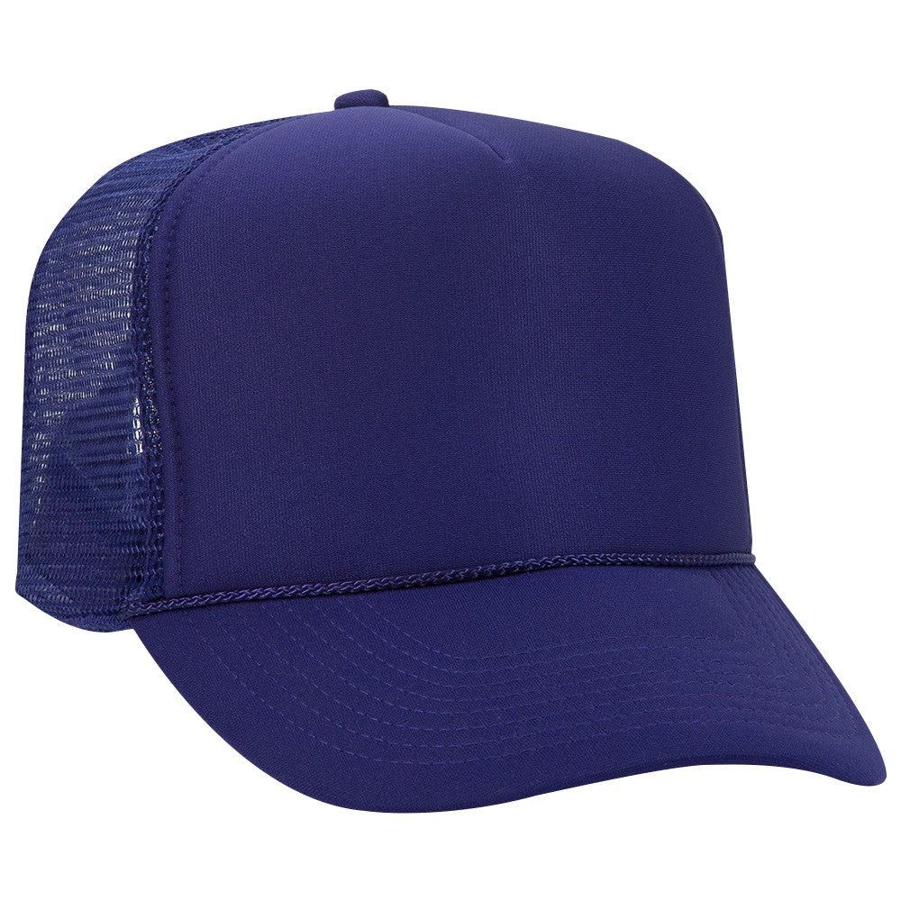 Blue and White Trucker Hat