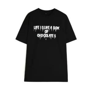 100% cotton black t shirt for men SFZ-210531-1