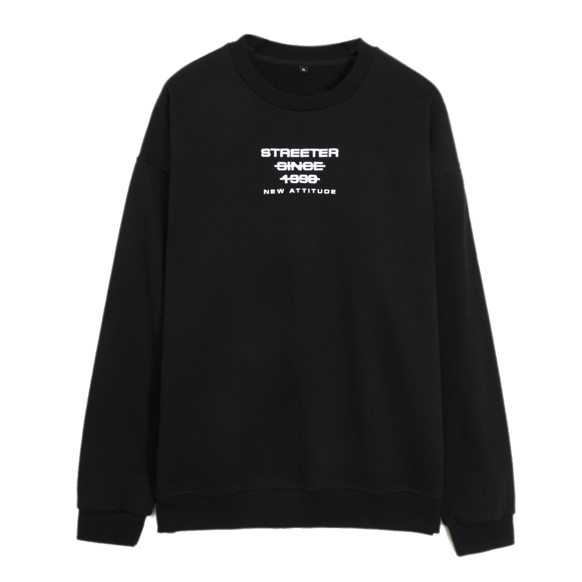 Aung Crown black sweatshirt mens KN2101274 Aung Crown black sweatshirt mens KN2101274