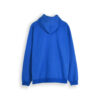 Aung Crown blue fleece hoodies for men at the back view SFA-210419-2