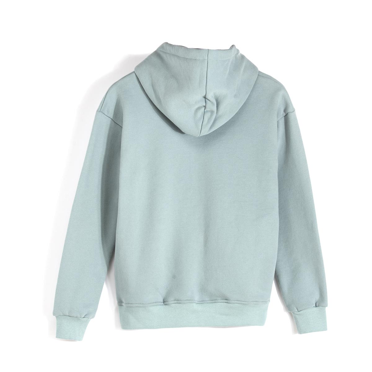 Aung Crown light blue hoodie women at the back view SFZ-210708-1 Aung Crown light blue hoodie women at the back view SFZ-210708-1
