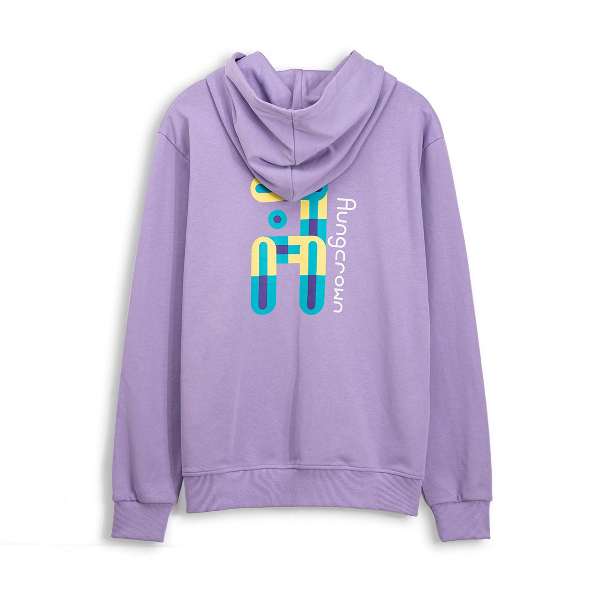 Aung Crown long sleeve hoodies at the back sideKN2103171 Aung Crown long sleeve hoodies at the back sideKN2103171