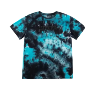 Streeter blue tie dye t shirt KN2101272