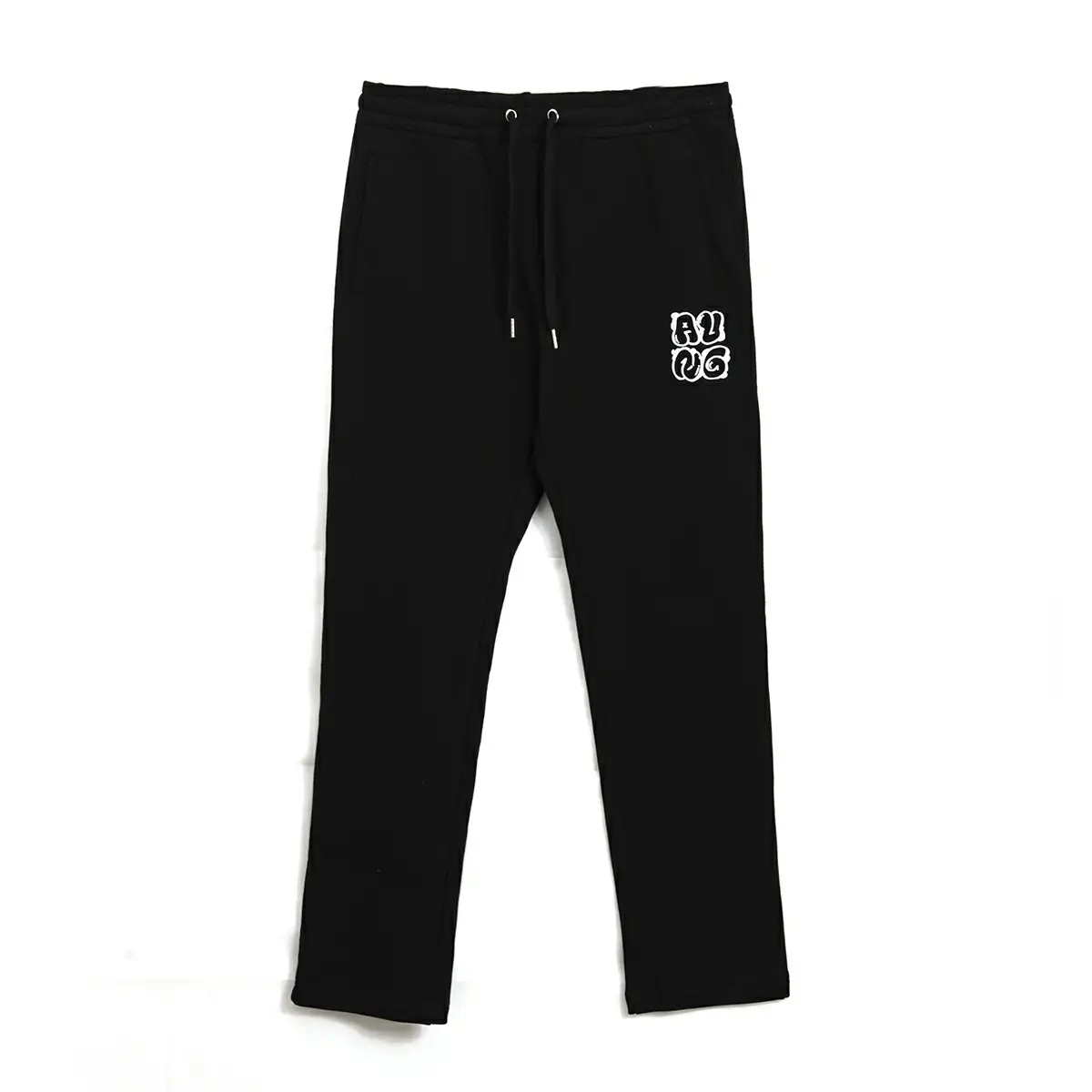 black long pants with heat transfer letters SFZ-210420-4 black long pants with heat transfer letters SFZ-210420-4