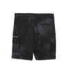 black tie dye shorts at tha back view KN2103164