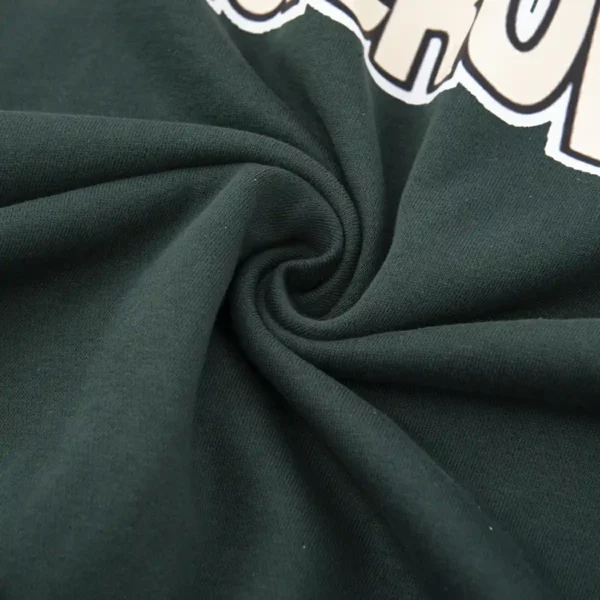 dark green sweatshirt made with cozy and soft fabric SFZ-210518-8