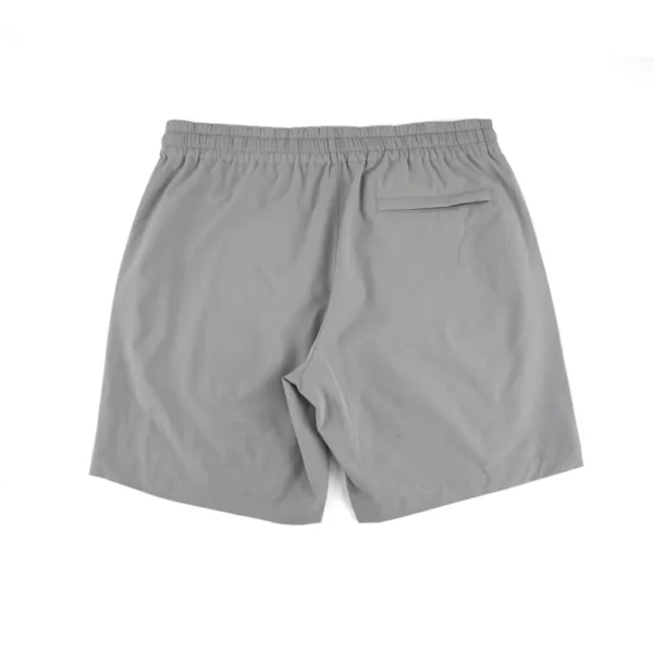 gray sweat shorts women back SFA-210420-2